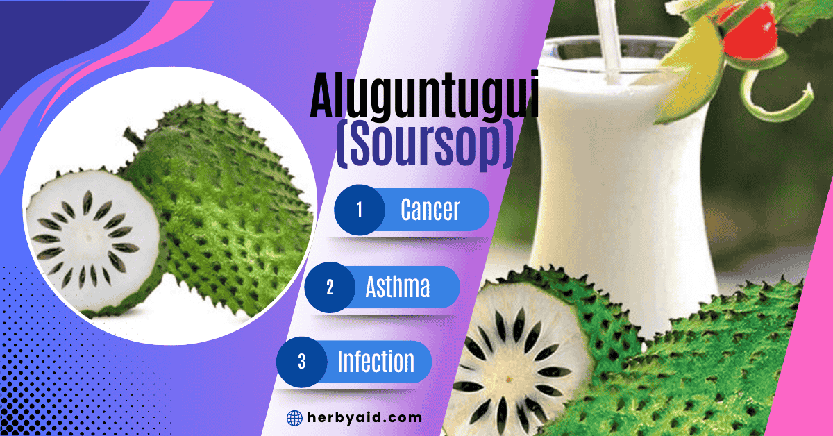 Aluguntugui fruit and juice in a glass